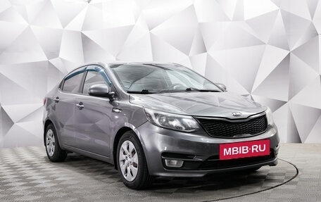 KIA Rio III рестайлинг, 2016 год, 896 000 рублей, 7 фотография