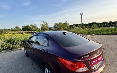 Hyundai Solaris II рестайлинг, 2013 год, 800 000 рублей, 14 фотография