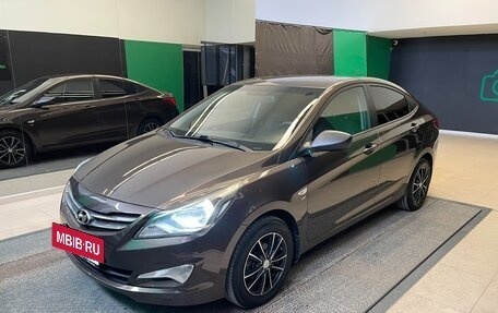 Hyundai Solaris II рестайлинг, 2014 год, 890 000 рублей, 3 фотография