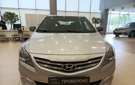 Hyundai Solaris II рестайлинг, 2014 год, 875 000 рублей, 6 фотография