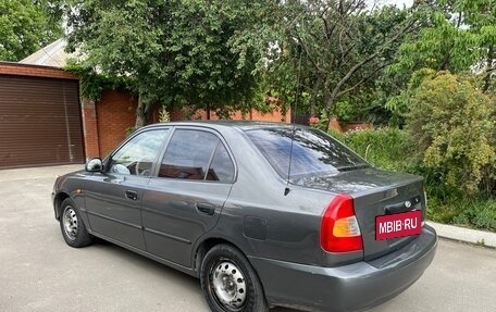 Hyundai Accent II, 2004 год, 370 000 рублей, 9 фотография
