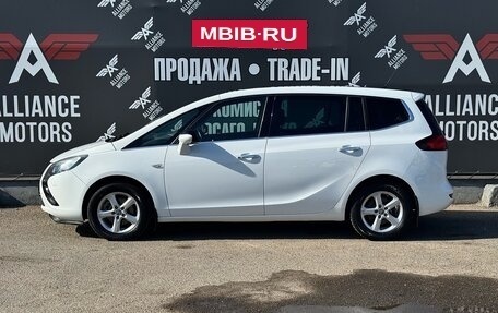 Opel Zafira C рестайлинг, 2013 год, 1 170 000 рублей, 4 фотография