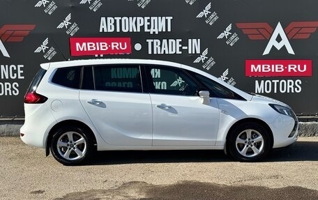 Opel Zafira C рестайлинг, 2013 год, 1 170 000 рублей, 9 фотография