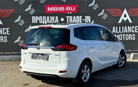 Opel Zafira C рестайлинг, 2013 год, 1 170 000 рублей, 8 фотография
