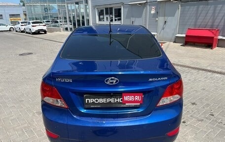 Hyundai Solaris II рестайлинг, 2012 год, 600 000 рублей, 6 фотография