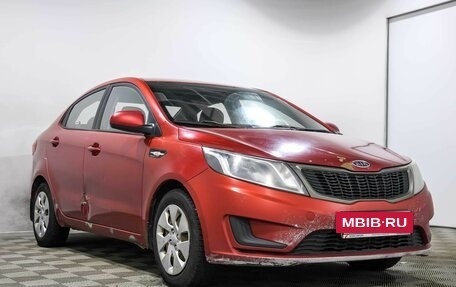 KIA Rio III рестайлинг, 2012 год, 539 000 рублей, 3 фотография