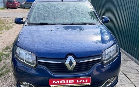 Renault Logan II, 2014 год, 830 000 рублей, 1 фотография