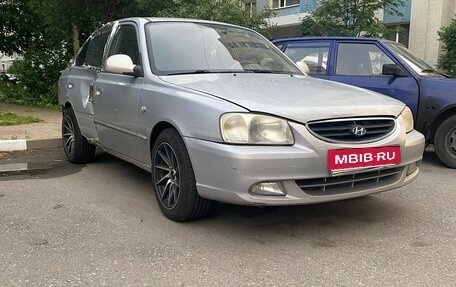 Hyundai Accent II, 2004 год, 280 000 рублей, 1 фотография