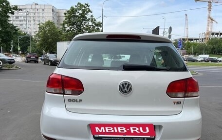 Volkswagen Golf VI, 2012 год, 650 000 рублей, 4 фотография