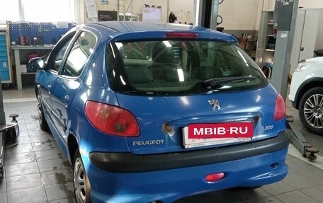 Peugeot 206, 2003 год, 150 000 рублей, 4 фотография
