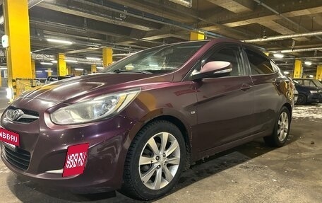 Hyundai Solaris II рестайлинг, 2011 год, 850 000 рублей, 2 фотография