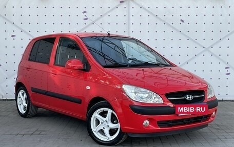 Hyundai Getz I рестайлинг, 2008 год, 640 000 рублей, 2 фотография