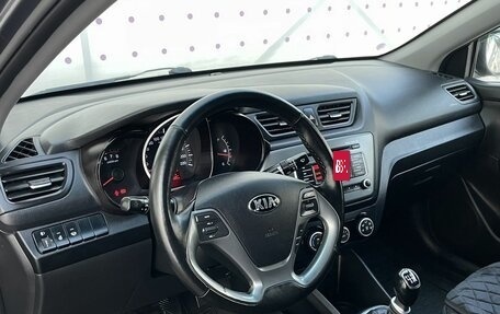 KIA Rio III рестайлинг, 2015 год, 880 000 рублей, 15 фотография