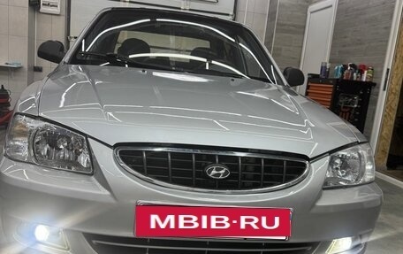 Hyundai Accent II, 2004 год, 600 000 рублей, 22 фотография