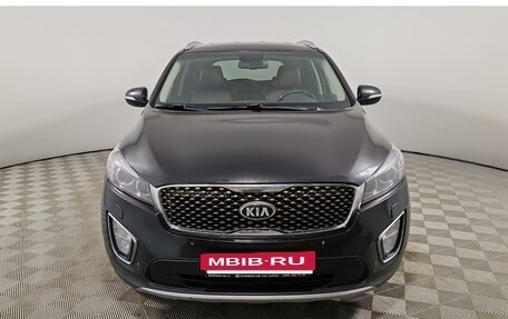 KIA Sorento III Prime рестайлинг, 2016 год, 2 076 316 рублей, 2 фотография