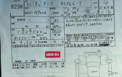 Toyota Tank I, 2019 год, 1 300 000 рублей, 1 фотография