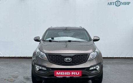 KIA Sportage III, 2012 год, 1 335 000 рублей, 2 фотография