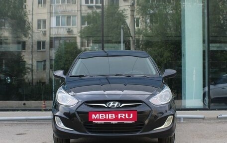 Hyundai Solaris II рестайлинг, 2011 год, 645 000 рублей, 2 фотография