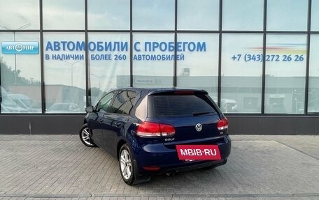 Volkswagen Golf VI, 2010 год, 850 111 рублей, 3 фотография