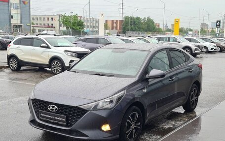 Hyundai Solaris II рестайлинг, 2021 год, 1 280 000 рублей, 3 фотография