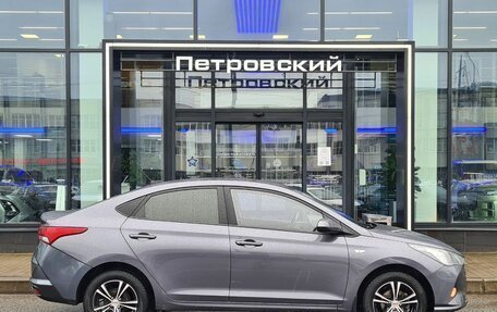 Hyundai Solaris II рестайлинг, 2021 год, 1 280 000 рублей, 5 фотография