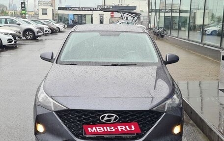 Hyundai Solaris II рестайлинг, 2021 год, 1 280 000 рублей, 4 фотография