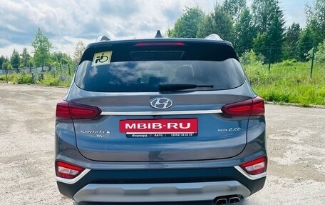 Hyundai Santa Fe IV, 2018 год, 3 136 000 рублей, 4 фотография