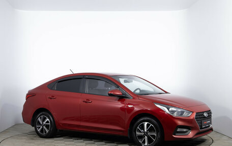 Hyundai Solaris II рестайлинг, 2017 год, 1 130 000 рублей, 3 фотография