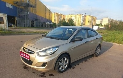 Hyundai Solaris II рестайлинг, 2011 год, 1 100 000 рублей, 1 фотография