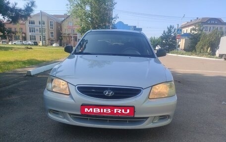 Hyundai Accent II, 2009 год, 425 000 рублей, 1 фотография