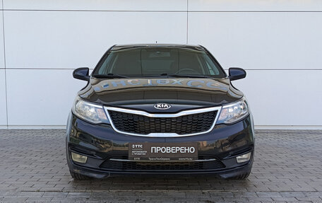 KIA Rio III рестайлинг, 2017 год, 993 000 рублей, 2 фотография