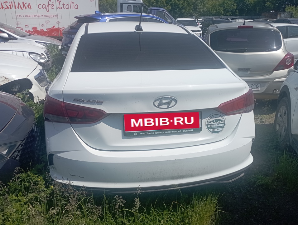 Hyundai Solaris II рестайлинг, 2020 год, 848 350 рублей, 2 фотография