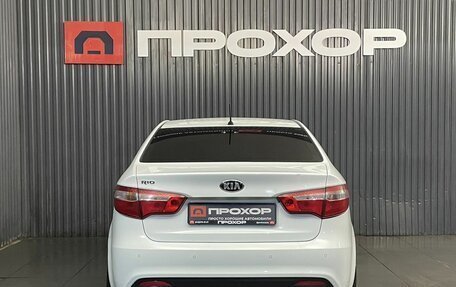 KIA Rio III рестайлинг, 2014 год, 817 000 рублей, 24 фотография