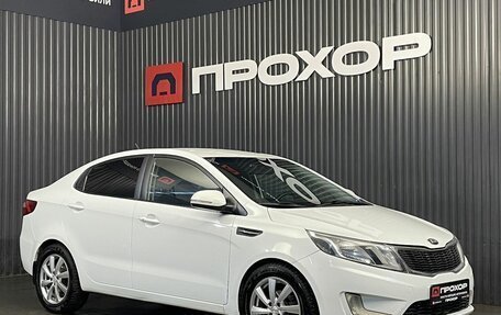 KIA Rio III рестайлинг, 2014 год, 817 000 рублей, 22 фотография
