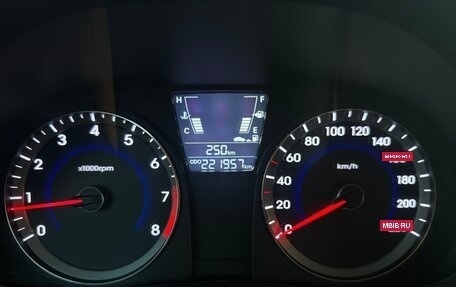 Hyundai Solaris II рестайлинг, 2011 год, 705 000 рублей, 12 фотография