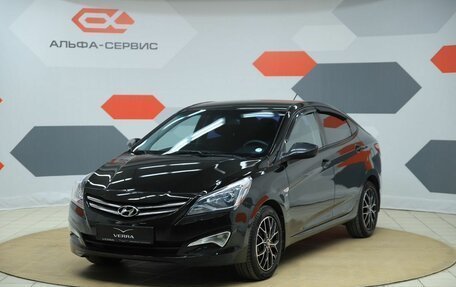 Hyundai Solaris II рестайлинг, 2015 год, 830 000 рублей, 1 фотография