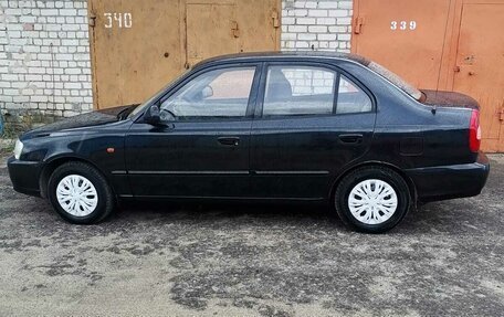 Hyundai Accent II, 2008 год, 549 000 рублей, 21 фотография