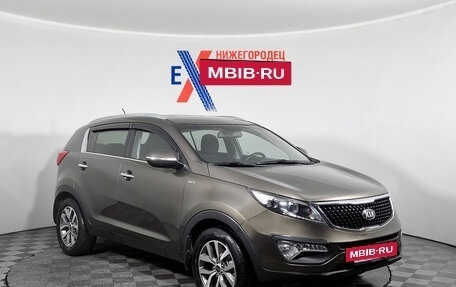 KIA Sportage III, 2014 год, 1 339 000 рублей, 2 фотография