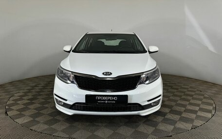 KIA Rio III рестайлинг, 2016 год, 990 000 рублей, 2 фотография