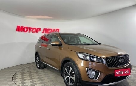 KIA Sorento III Prime рестайлинг, 2017 год, 2 170 000 рублей, 3 фотография