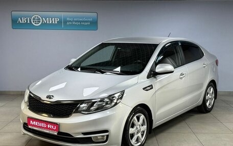KIA Rio III рестайлинг, 2016 год, 1 162 000 рублей, 1 фотография