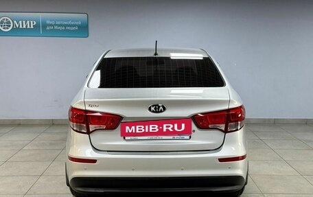 KIA Rio III рестайлинг, 2016 год, 1 162 000 рублей, 6 фотография