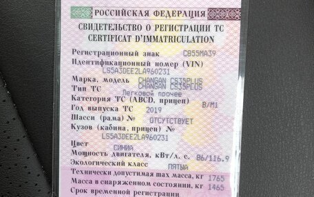 Changan CS35 Plus, 2019 год, 1 565 700 рублей, 8 фотография