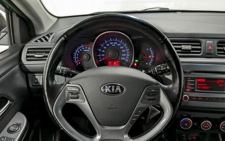 KIA Rio III рестайлинг, 2015 год, 1 090 000 рублей, 25 фотография