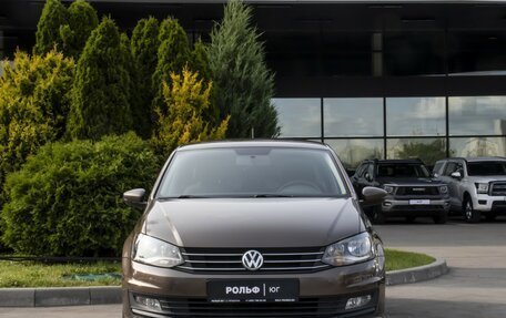 Volkswagen Polo VI (EU Market), 2016 год, 1 055 000 рублей, 2 фотография