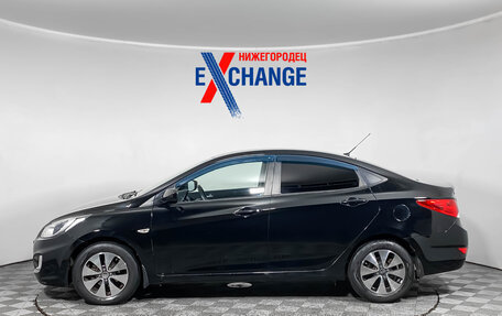 Hyundai Solaris II рестайлинг, 2012 год, 629 000 рублей, 7 фотография