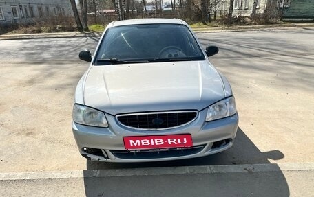 Hyundai Accent II, 2006 год, 395 000 рублей, 2 фотография