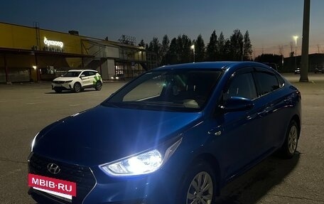 Hyundai Solaris II рестайлинг, 2017 год, 1 150 000 рублей, 5 фотография