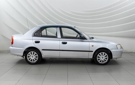 Hyundai Accent II, 2007 год, 533 000 рублей, 8 фотография