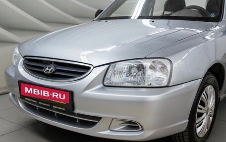 Hyundai Accent II, 2007 год, 533 000 рублей, 10 фотография
